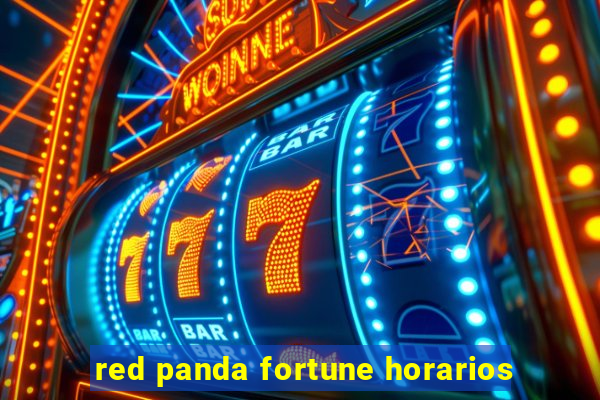 red panda fortune horarios